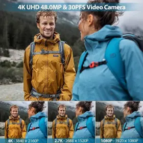 48mp Dingetu 797999818999 Camcorder Video Camera 4k Hd 18x Digital 3.0ftft Touch Screen Vl #2