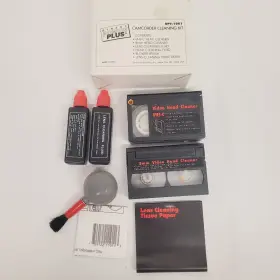 Dpv-1001 Direct Power Plus Camcorder Cleaning Kit Vhs-c 8mm Tape Head Lens Fluid