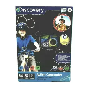Ca1-01702 Discovery Kids Action Camcorder Hd 720p Digital With Waterproof Case And Mounts