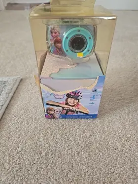 78027-fr Disney Frozen Video Camcorder Hd 720p Bicycle Mount Waterproof Children Beach