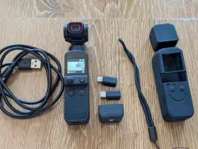 203162938864856 Dji Osmo Pocket 2 Gimbal 4k Digital Video Camera Vlogging Camcorder Used Working