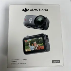 Dji 937224115453 Osmo Nano 128gb Standard Combo Wearable Action Camera Compact 4k/60fps Vlog