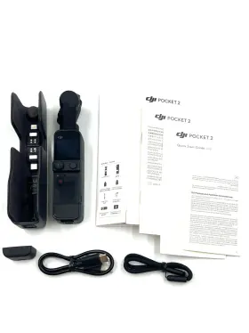 Dji 941565906410 Pocket 2 - Handheld 3-axis Gimbal Stabilizer With 4k Camera 1/1.7 Inch Cmos