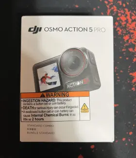 Dji Cp.os.00000380.01 Osmo Action 5 Pro Uhd Waterproof Stabilized Camera Standard Combo