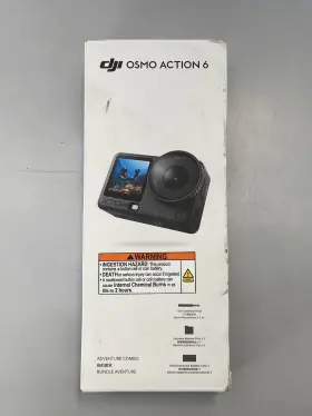 Cp.os.00000506.01 Dji Osmo Action 6 Adventure Camera Combo- Black