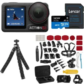 Djicpos3770k Dji Osmo Action 5 Pro Camera Standard Combo With Accessories Kit