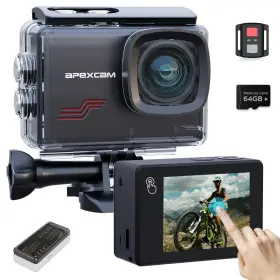 M80pro Dlk Electronic Limited Apexcam Action Camera 4k Touch Screen 131ft Waterproof Underwater 60fps