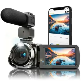 Hdv1308 Dumjug 4k Digital Camcorder Video Camera With Ir Night Vision Wifi 18x Zoo