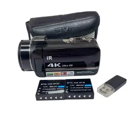 Hdv-3051l Dvc Hdv3051lq 4k Ultra Hd Digital Video 64mp Camera Camcorder 18x Zoom
