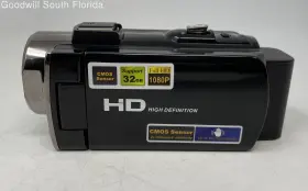 Hdv604s Dvc Black And Gray Hd Digital Video Camcorder In Case Not Tested