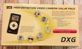 Dxg 880734456720 567v Hd 720p Video Camera Value Pack With 2gb Sd Card Tripod And Accessories