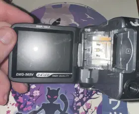 Dxg-565v Dxg 5.1mp Digital Camcorder Mp3 Player Voice Recorder Silver Tested #2