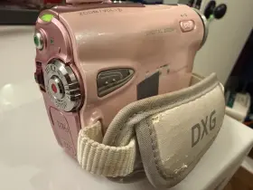 Dxg-5c8vt Dxg 1080 - 5c8vt Hd Camcorder Pink With Rhinestones As Is