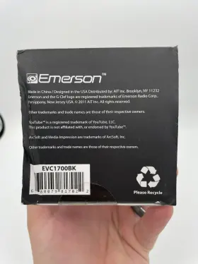 Evc1700bk Emerson Hd 720p Evc1700 5mp Digital Video Camcorder Cib With 32 Gb Sd Card #3