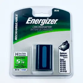 Np-fh30 Energizer Erc166 Replacement Battery For Sony Fh40 Fh50 Fh100 Camcorders