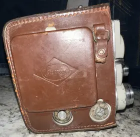 Eumig-c3 Eumig C3 Video Camera Recorder Untested With Leather Case