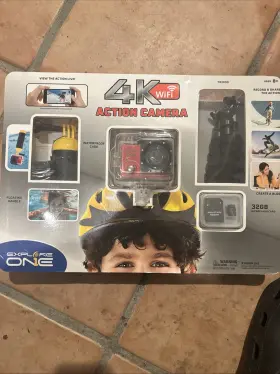 1537751 Explore One 4k Action Camera With Wifi Bundle