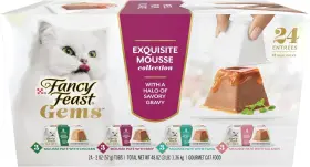 00050000659944 Fancy Feast Gems Pate Cat Food Mousse Gravy 3 Pound Pack Of 1
