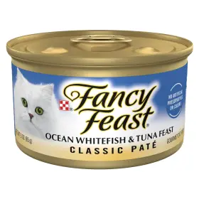 10050000429643 Fancy Feast Purina Classic Pate 3 Ounce Pack Of 24 Ocean Whitefish And Tuna