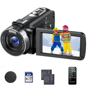 42mp Firefoto 711696993070 4k Video Camera Camcorder For Vlogging 18x Digital Zoom Campact W