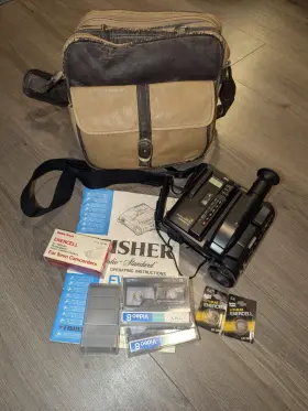Fvc-880 Fisher Fvc880 Video Camera Recorder Camcorder Battery Manual