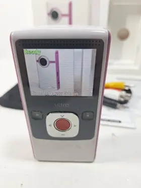 U1120p Flip Ultra U1120 Pure Digital White Video Camera Tested Works #3