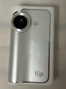 F130w Flip Video 892684000502 White 2x Digital Zoom Usb 512mb Memory - Working