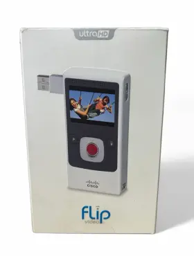 U1120wca Flip Video Ultra Camera Factory Sealed New Pocket Camcorder 120 Minutes Nib Nrfb