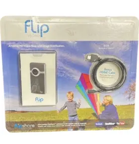 U2120whdm Flip Video Ultrahd Camcorder 8gb Black Pre-loaded Flipshare Software Hdmi New