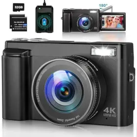 Dc101 Flyfrost 4k Digital Camera For Photography Autofocus 48mp Vlogging Youtube