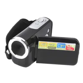 Focketasow1cmg07-01 Focket 1080p Digital Camcorder 32gb Vlogging Camera 2 Inch Tft Lcd Screen Photography Black