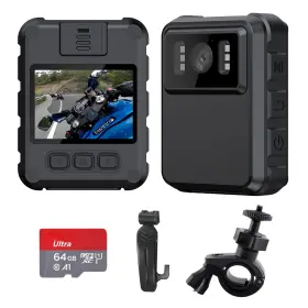 Hct03 Foukwakc 1080p Body Camera Mounted Video Built-in 64gb Personal Wearable