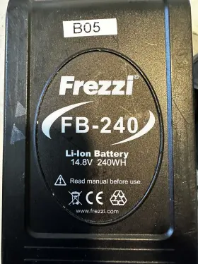 Fb-240 Frezzi Frezzie Li-ion Battery 14.8 V. 240 Wh