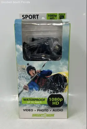 23592 Gadget Gear Black Waterproof Up To 100 Ft 1080p Digital Sport Camera Not Tested