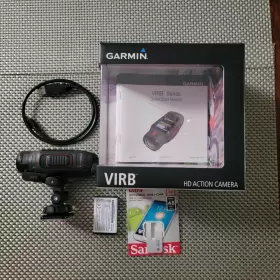 010-01088-00 Garmin Virb 1080p Hd Camera Tested Working With Extras