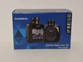 010-01311-00 Garmin Dash Cam 20 Driving Recorder 2x Memory Cards Charge Cord Mounts Tested