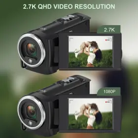 50mp Gcasio 797999822279 2.7k Video Camera Camcorder Qhd Youtube Vlogging 16x Digital Zoom #2