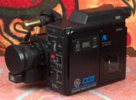 9-9709 Ge Vhs-c Hq Video System Camcorder - Untested