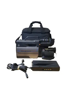 Cg-9806 Ge Cg-9805 Vintage Vhs Camcorder With Charger And Bag Tested