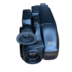 Cg506 Ge Cg504 1994 General Electric Vhs-c Camcorder And Case Charger Power Adapter #3