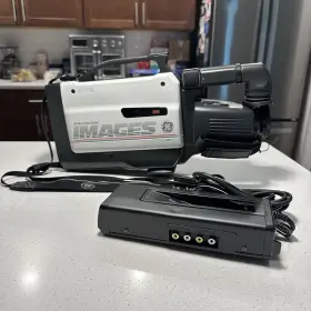 Cg671 Ge Images Hq Movie System Bw Camcorder 6.5mm-52mm 1 1.4 8x Working No Batt