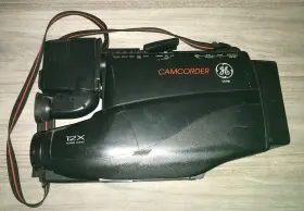 Cg706 Ge Cg684 Vhs Camcorder Model Parts Only Vintage Charger Powers On 2 Batteries #2