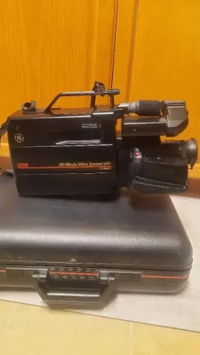 Cg9808se Ge Vintage General Electric 1988 Hq Movie Video System Vhs Camera Case Cgr #2