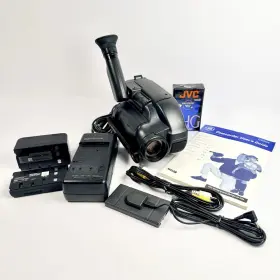 G5604 Ge Vhs-c Camcorder 1994 With Manual Charger A/v Cable Tape And 2 Batteries