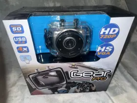 Gdv123bk Gear-pro Hd Sport Actioncam 720p Wide-angle Camcorder Gray Gopro Clone