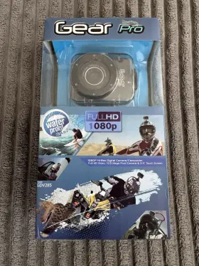Gdv285sl Gear Pro Full Hd 1080p Hi-res Digital Camera/camcorder Touch Screen Gdv285 Blue