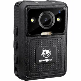 1440p Gekogear 783750013062 Boblov 2k Body Mounted Camera Worn Cam 10h Recording With Wifi Gps