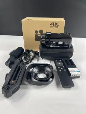 Mic-05 Genius Tech Black Usb 4k Ultra High Definition Video Camcorder
