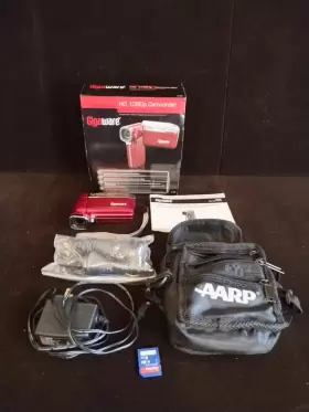 16-998 Gigaware Pre Owned 5 Megapixel Digital Camcorder Hd 1080p 3 Inch Touchscreen Tested