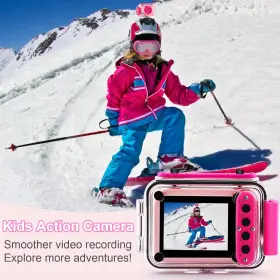 Gktz 734189949996 Kids Waterproof Camera - Underwater Birthday Gifts For Girls Boys #2